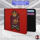 Warrant Officer Welsh Guards, 2 Fold Faux Leather Wallet - FREE Initials printed