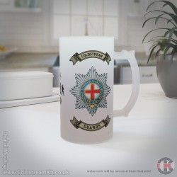 Coldstream Guards 16oz Frosted Beer Stein (Military Insignia) Coldstream Guards 16oz Frosted Beer Stein (Military Insignia)