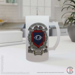 The Guards Armoured Division, EPIC Design, 16oz Frosted Beer Stein The Guards Armoured Division, EPIC Design, 16oz Frosted Beer Stein