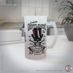 Coldstream Guards, Gentlemen's Club, 16oz Frosted Beer Stein Coldstream Guards, Gentlemen's Club, 16oz Frosted Beer Stein