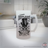 Grenadier Guards, Gentlemen's Club, 16oz Frosted Beer Stein Grenadier Guards, Gentlemen's Club, 16oz Frosted Beer Stein