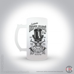 Grenadier Guards, Gentlemen's Club, 16oz Frosted Beer Stein Grenadier Guards, Gentlemen's Club, 16oz Frosted Beer Stein