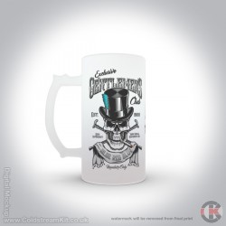 Irish Guards, Gentlemen's Club, 16oz Frosted Beer Stein Irish Guards, Gentlemen's Club, 16oz Frosted Beer Stein