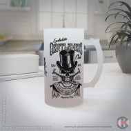 Scots Guards, Gentlemen's Club, 16oz Frosted Beer Stein Scots Guards, Gentlemen's Club, 16oz Frosted Beer Stein
