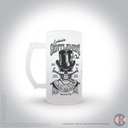 Welsh Guards, Gentlemen's Club, 16oz Frosted Beer Stein Welsh Guards, Gentlemen's Club, 16oz Frosted Beer Stein