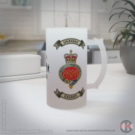 Grenadier Guards 16oz Frosted Beer Stein, with Cypher (Military Insignia) Grenadier Guards 16oz Frosted Beer Stein, with Cypher (Military Insignia)