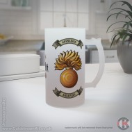 Grenadier Guards 16oz Frosted Beer Stein, with Grenade (Military Insignia) Grenadier Guards 16oz Frosted Beer Stein, with Grenade (Military Insignia)