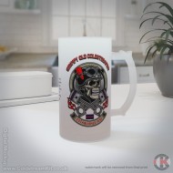 Grumpy Old Coldstreamer, Coldstream Guards 16oz Frosted Beer Stein