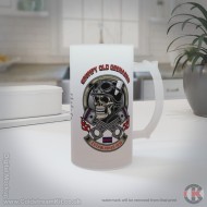 Grumpy Old Grenadier, Grenadier Guards 16oz Frosted Beer Stein