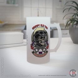 Grumpy Old Tins, Life Guards 16oz Frosted Beer Stein