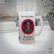 Life Guards 'Lest We Forget'  16oz Frosted Beer Stein Life Guards 'Lest We Forget'  16oz Frosted Beer Stein