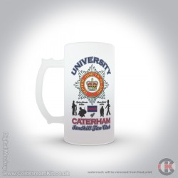 University of Caterham 16oz Frosted Beer Stein (Military Insignia) University of Caterham 16oz Frosted Beer Stein (Military Insignia)