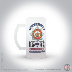 University of Pirbright 16oz Frosted Beer Stein (Military Insignia) University of Pirbright 16oz Frosted Beer Stein (Military Insignia)