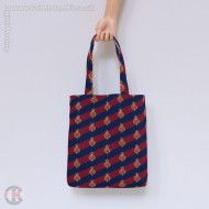 Grenadier Guards (Cypher) Blue Red Blue Tote Bag
