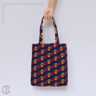 Grenadier Guards (Grenade) Blue Red Blue Tote Bag