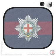 Coldstream Guards Blue Red Blue Car Shades PACK OF TWO Coldstream Guards Blue Red Blue Car Shades PACK OF TWO