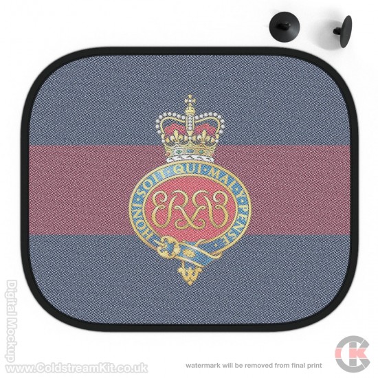 Grenadier Guards (Cypher) Blue Red Blue Car Shades PACK OF TWO