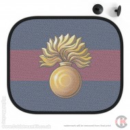 Grenadier Guards (Grenade) Blue Red Blue Car Shades PACK OF TWO Grenadier Guards (Grenade) Blue Red Blue Car Shades PACK OF TWO