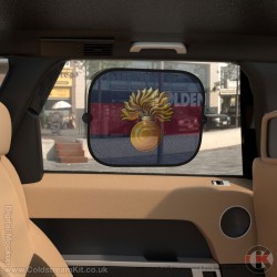 Grenadier Guards (Grenade) Blue Red Blue Car Shades PACK OF TWO Grenadier Guards (Grenade) Blue Red Blue Car Shades PACK OF TWO
