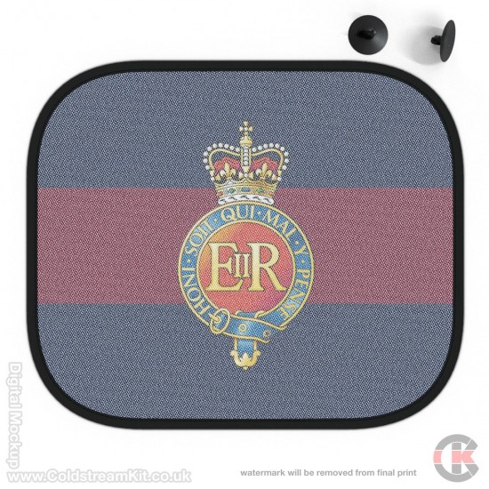 Household Cavalry Blue Red Blue Car Shades PACK OF TWO