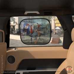 Coldstream Guards Car Shades (Up Guards and at 'em design) PACK OF TWO Coldstream Guards Car Shades (Up Guards and at 'em design) PACK OF TWO