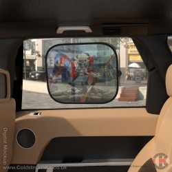 Welsh Guards Car Shades (Up Guards and at 'em design) PACK OF TWO Welsh Guards Car Shades (Up Guards and at 'em design) PACK OF TWO