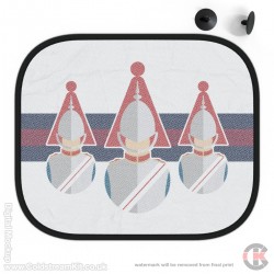 Blues & Royals Tunic & Bearskin Car Shades PACK OF TWO