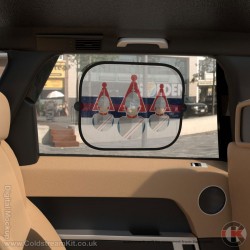 Blues & Royals Tunic & Bearskin Car Shades PACK OF TWO