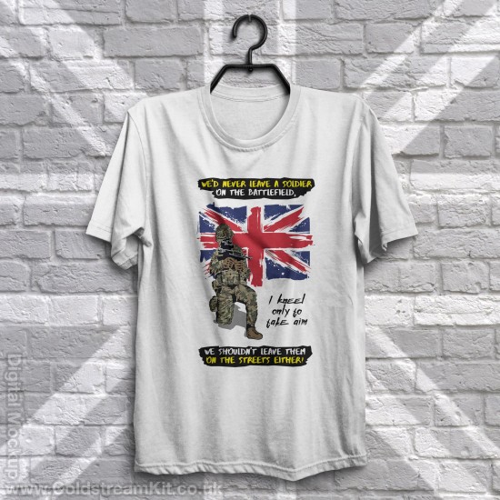 Supporting Homeless Veterans with G8 Property, T-Shirt Design 3 of 5 (donation from each sale)