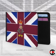 13 Company, Coldstream Guards, Company Bunting, 2 Fold Faux Leather Wallet 13 Company, Coldstream Guards, Company Bunting, 2 Fold Faux Leather Wallet