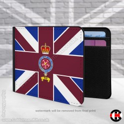 6 Company, Coldstream Guards, Company Bunting, 2 Fold Faux Leather Wallet 6 Company, Coldstream Guards, Company Bunting, 2 Fold Faux Leather Wallet