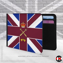 2 (SP) Company, 2nd Bn Coldstream Guards, Company Bunting, 2 Fold Faux Leather Wallet 2 (SP) Company, 2nd Bn Coldstream Guards, Company Bunting, 2 Fold Faux Leather Wallet