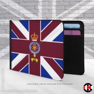 3 Company, 2nd Bn Coldstream Guards, Company Bunting, 2 Fold Faux Leather Wallet 3 Company, 2nd Bn Coldstream Guards, Company Bunting, 2 Fold Faux Leather Wallet