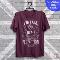 Vintage, Scots Guards Veteran T-Shirt (Change the Year) Vintage, Scots Guards Veteran T-Shirt (Change the Year)