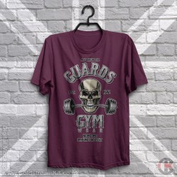 Guards Gym Wear, Skull (Mohican) T-Shirt (Scots Guards)