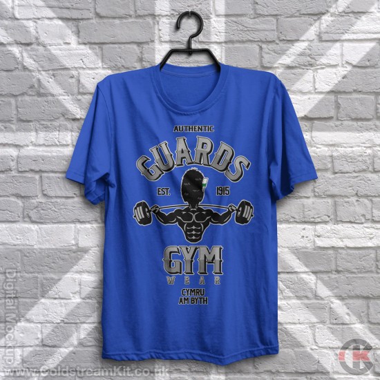Guards Gym Wear, Bearskin 'Lift' T-Shirt (Welsh Guards)