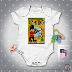 Coldstream Guards Baby Grow - Short Sleeve Baby Bodysuit, Fighting Coldstreamers Comic Design