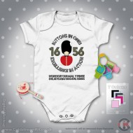 Grenadier Guards Baby Grow - Short Sleeve Baby Bodysuit, Buttons in Ones Design Grenadier Guards Baby Grow - Short Sleeve Baby Bodysuit, Buttons in Ones Design