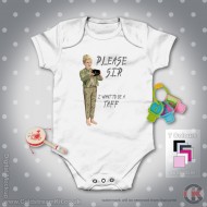 Welsh Guards Baby Grow - Short Sleeve Baby Bodysuit, Oliver with a Twist Design Welsh Guards Baby Grow - Short Sleeve Baby Bodysuit, Oliver with a Twist Design