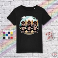 FOR KIDS: 3 Wise Monkeys, Scots Guards - See, Hear, Speak no Evil KIDS T-Shirt (3-14 years) FOR KIDS: 3 Wise Monkeys, Scots Guards - See, Hear, Speak no Evil KIDS T-Shirt (3-14 years)
