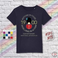 FOR KIDS: Irish Guards, Buttons in Fours KIDS T-Shirt (3-14 years) FOR KIDS: Irish Guards, Buttons in Fours KIDS T-Shirt (3-14 years)