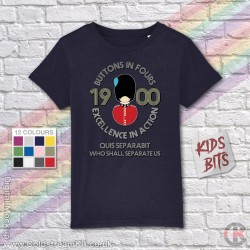 FOR KIDS: Irish Guards, Buttons in Fours KIDS T-Shirt (3-14 years) FOR KIDS: Irish Guards, Buttons in Fours KIDS T-Shirt (3-14 years)