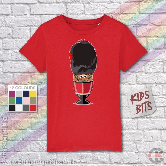 FOR KIDS: Boiled Egg Soldiers, Coldstream Guards KIDS T-Shirt (3-14 years)