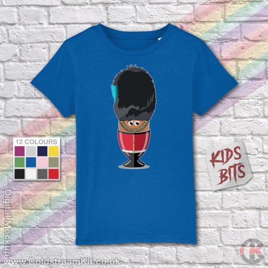 FOR KIDS: Boiled Egg Soldiers, Irish Guards KIDS T-Shirt (3-14 years)