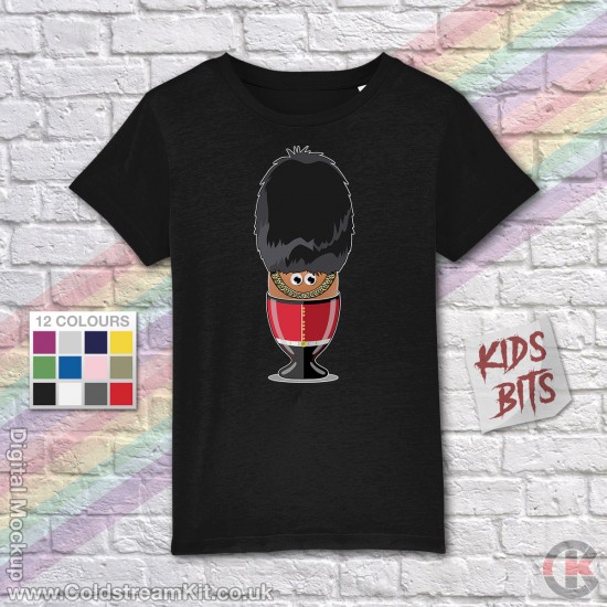 FOR KIDS: Boiled Egg Soldiers, Scots Guards KIDS T-Shirt (3-14 years)