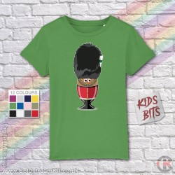 FOR KIDS: Boiled Egg Soldiers, Welsh Guards KIDS T-Shirt (3-14 years) FOR KIDS: Boiled Egg Soldiers, Welsh Guards KIDS T-Shirt (3-14 years)
