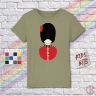 FOR KIDS: Coldstream Guards, Bearskins and Buttons, KIDS T-Shirt (3-14 years) FOR KIDS: Coldstream Guards, Bearskins and Buttons, KIDS T-Shirt (3-14 years)