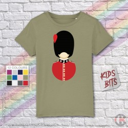 FOR KIDS: Coldstream Guards, Bearskins and Buttons, KIDS T-Shirt (3-14 years) FOR KIDS: Coldstream Guards, Bearskins and Buttons, KIDS T-Shirt (3-14 years)