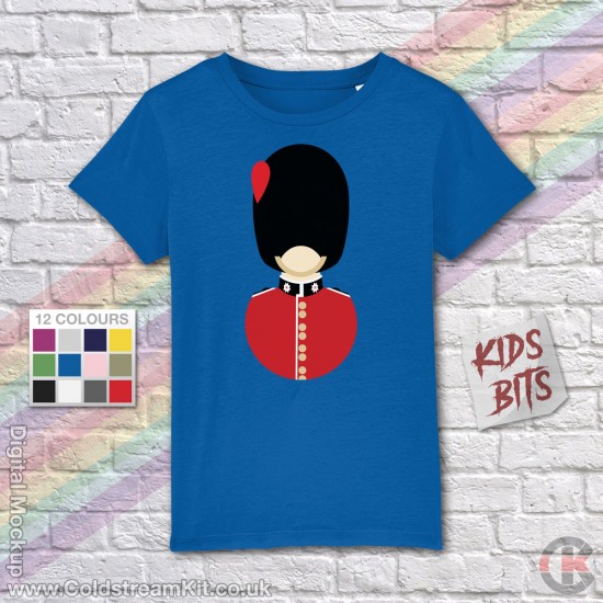FOR KIDS: Coldstream Guards, Bearskins and Buttons, KIDS T-Shirt (3-14 years)