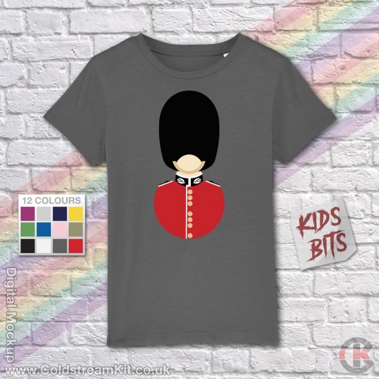 FOR KIDS: Scots Guards, Bearskins and Buttons, KIDS T-Shirt (3-14 years)